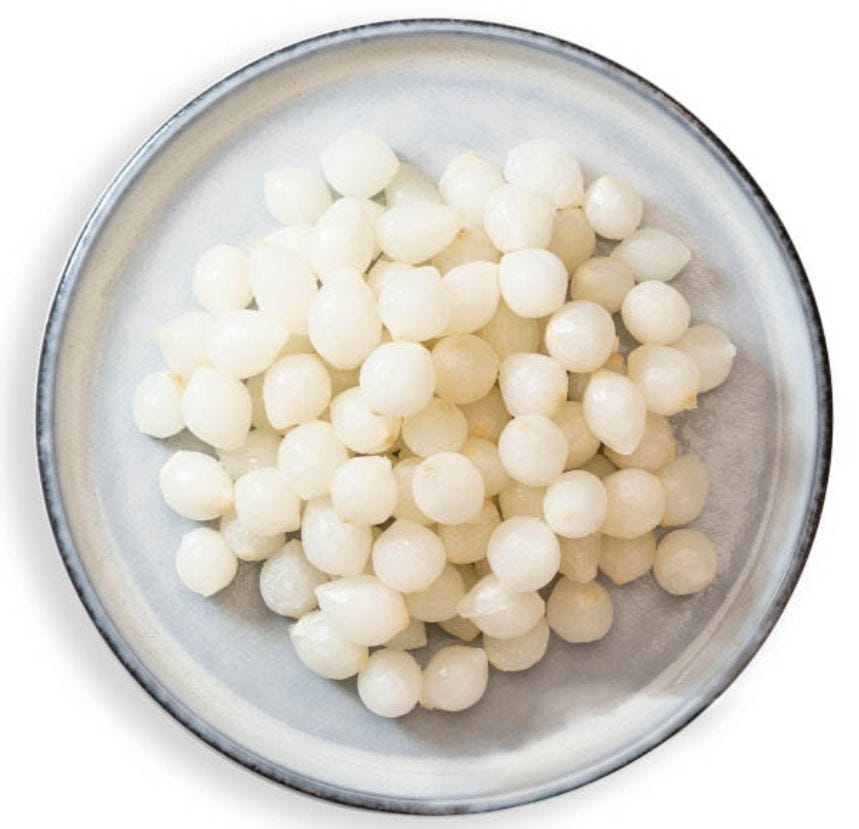 Petit oignon blanc (grelot)