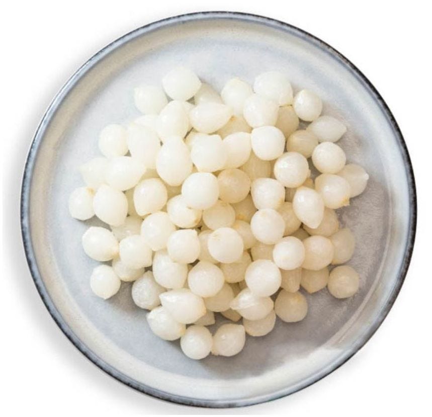 Petit oignon blanc (grelot)