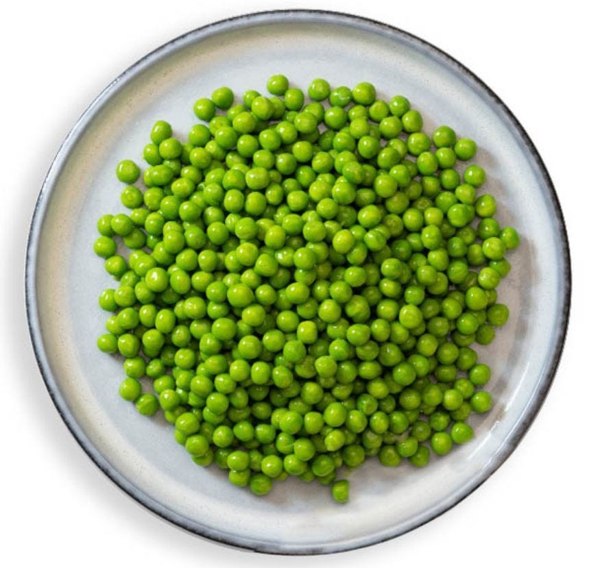 Petit pois très fin