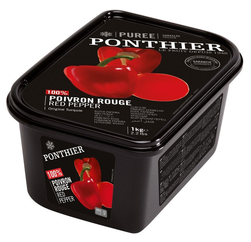 Purée de poivron rouge