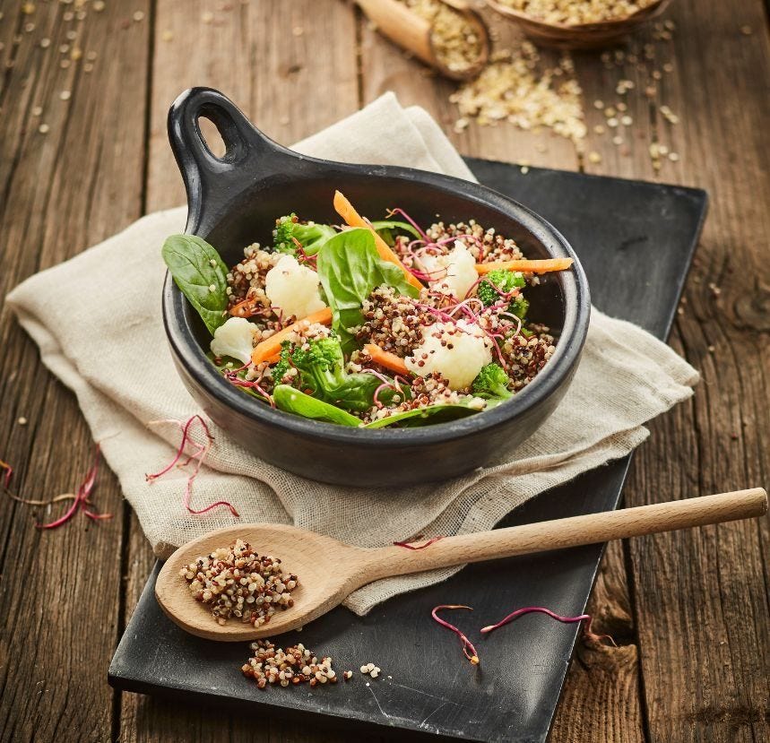 Trio de quinoa