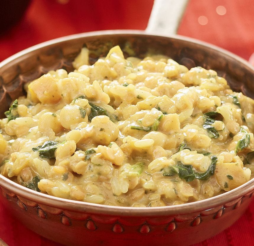 Poêlée de lentille corail façon dahl