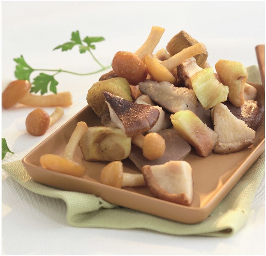 Sélection gourmande de champignons