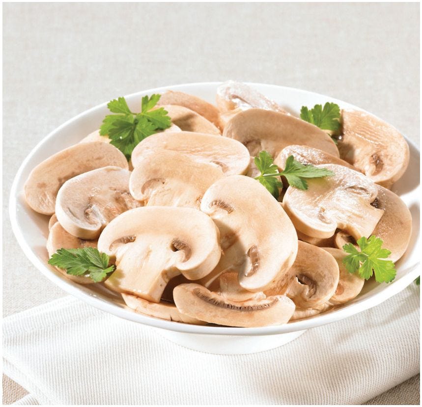 Champignon de Paris 1er choix émincé gourmand