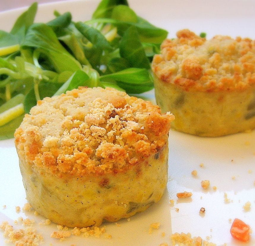 Crumble aux légumes 