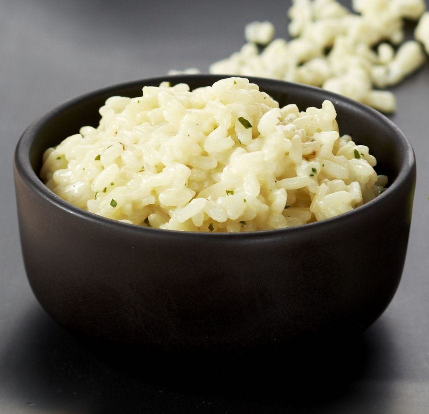 Base pour risotto au parmesan