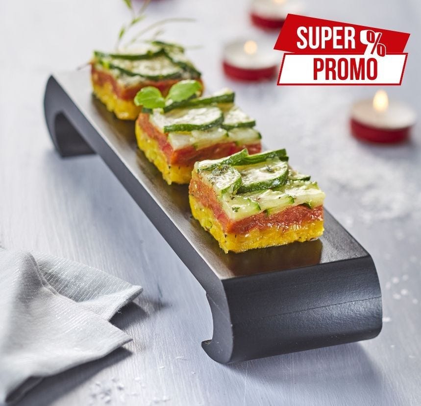 Mille-feuille aux légumes du soleil 
