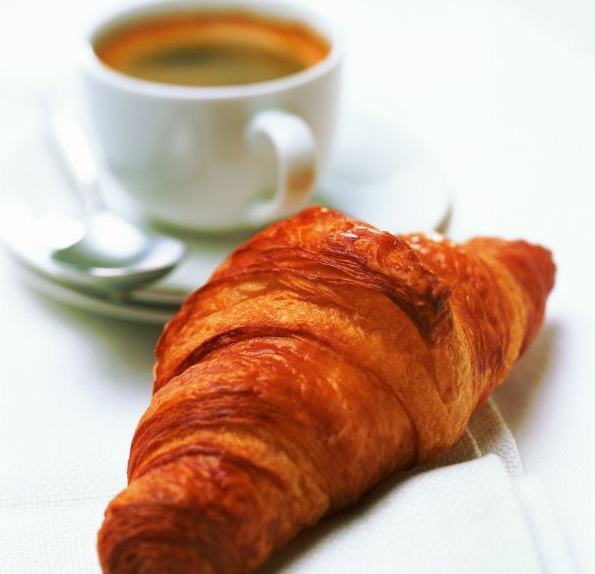 Croissant au beurre