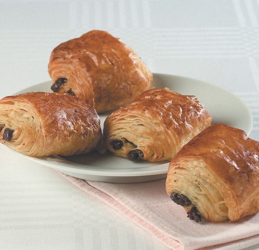 Mini pain au chocolat au beurre