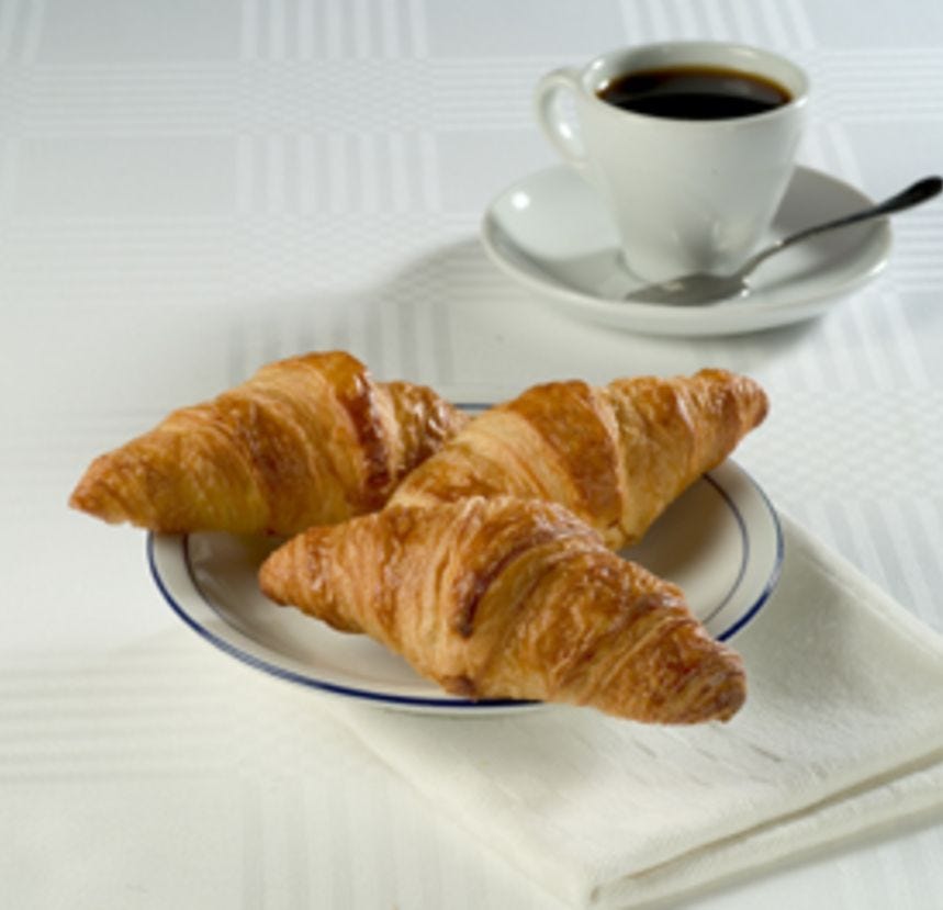 Mini croissant droit