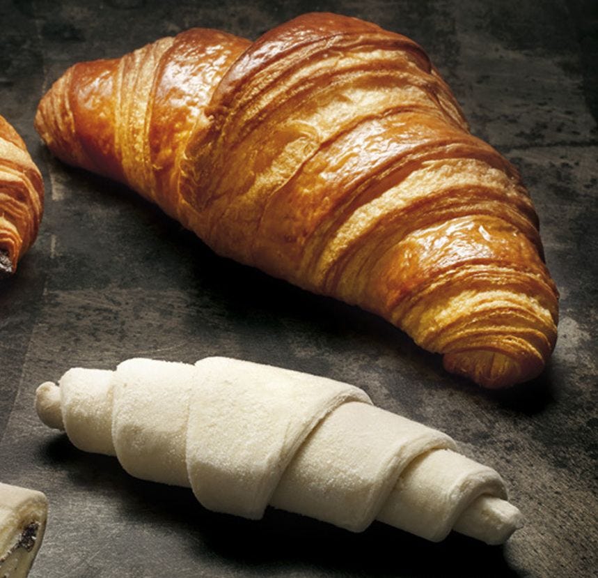 Croissant au beurre