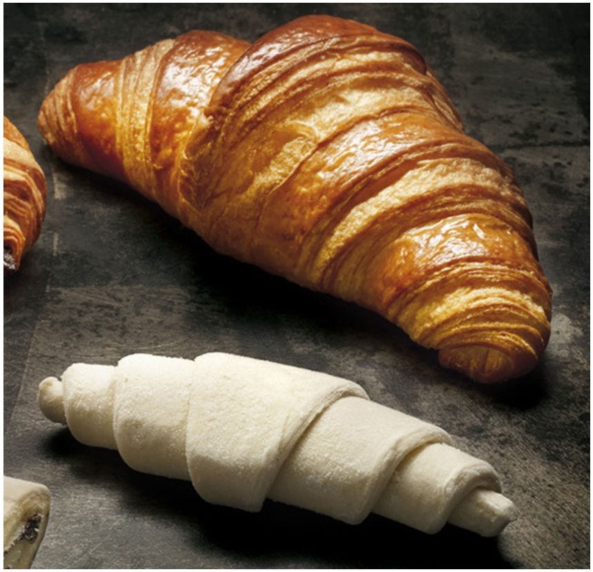 Croissant au beurre