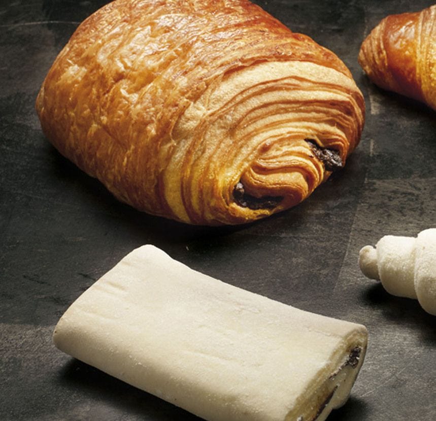Pain au chocolat au beurre