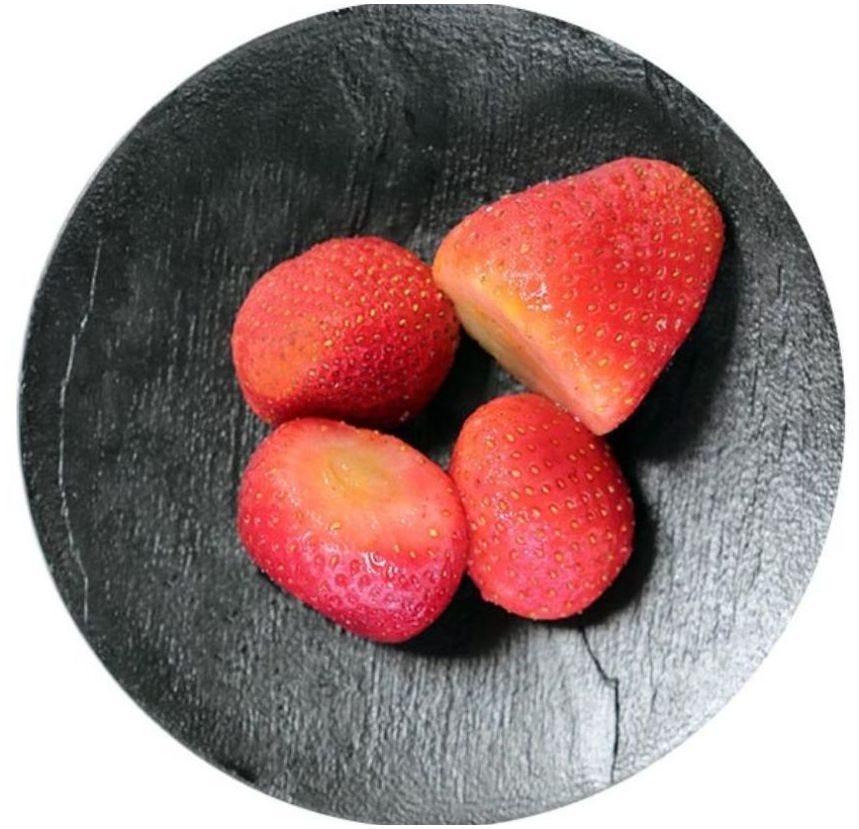 Fraise entière