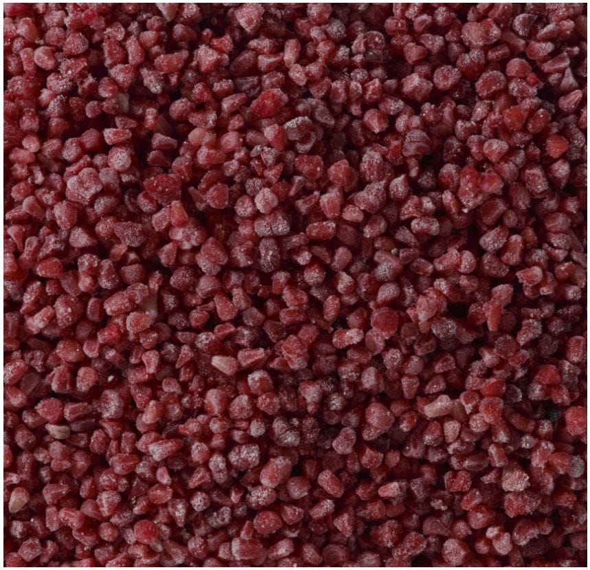 Brisure de framboise