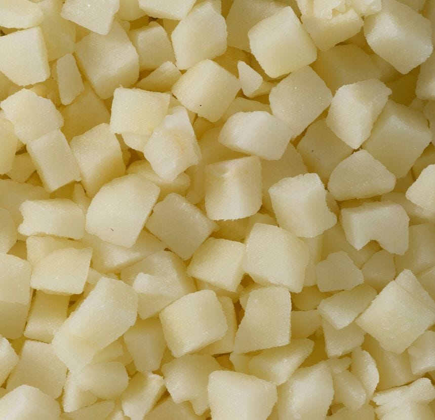 Poire Williams en cube
