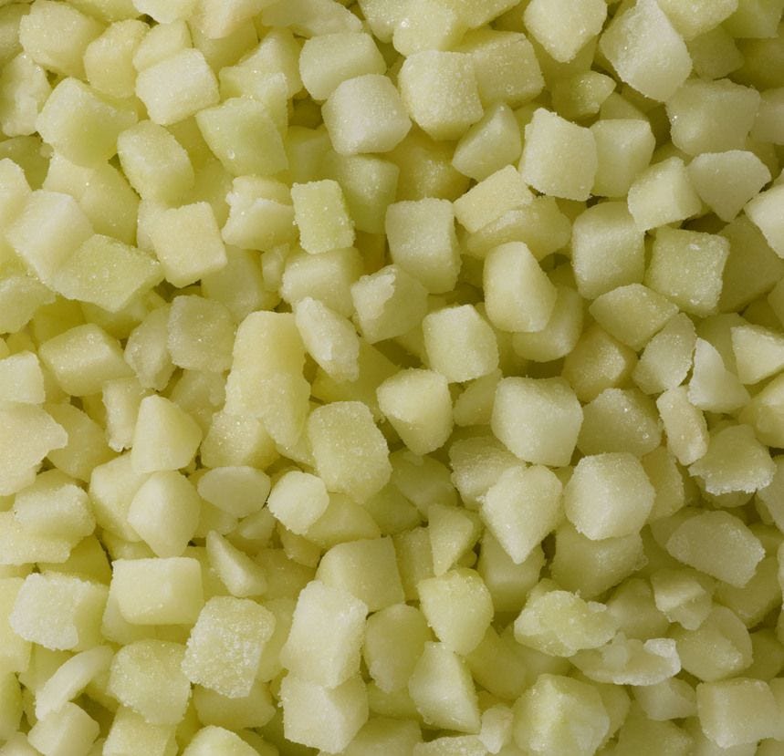 Pomme en cube