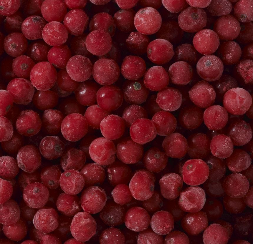 Grappe de groseille rouge