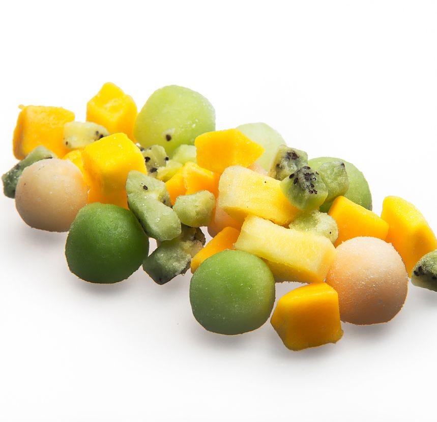 Smoothie mix mangue melon ananas kiwi
