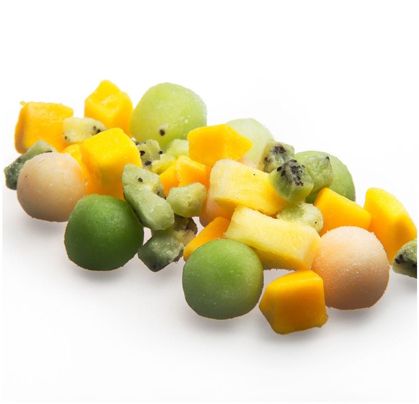 Smoothie mix mangue melon ananas kiwi