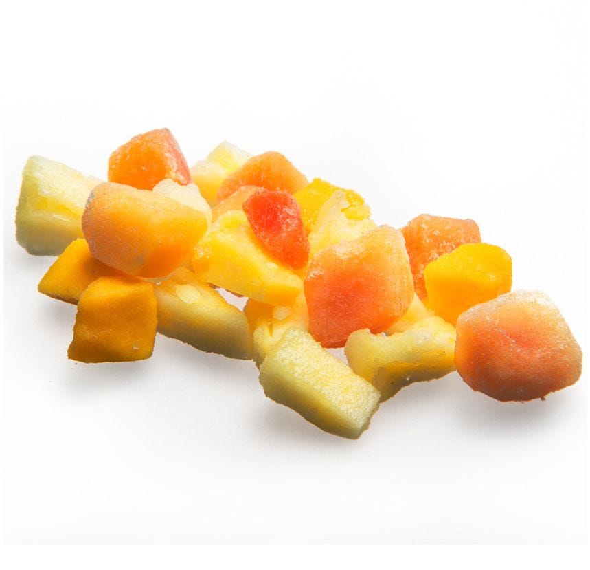 Smoothie mix papaye mangue ananas