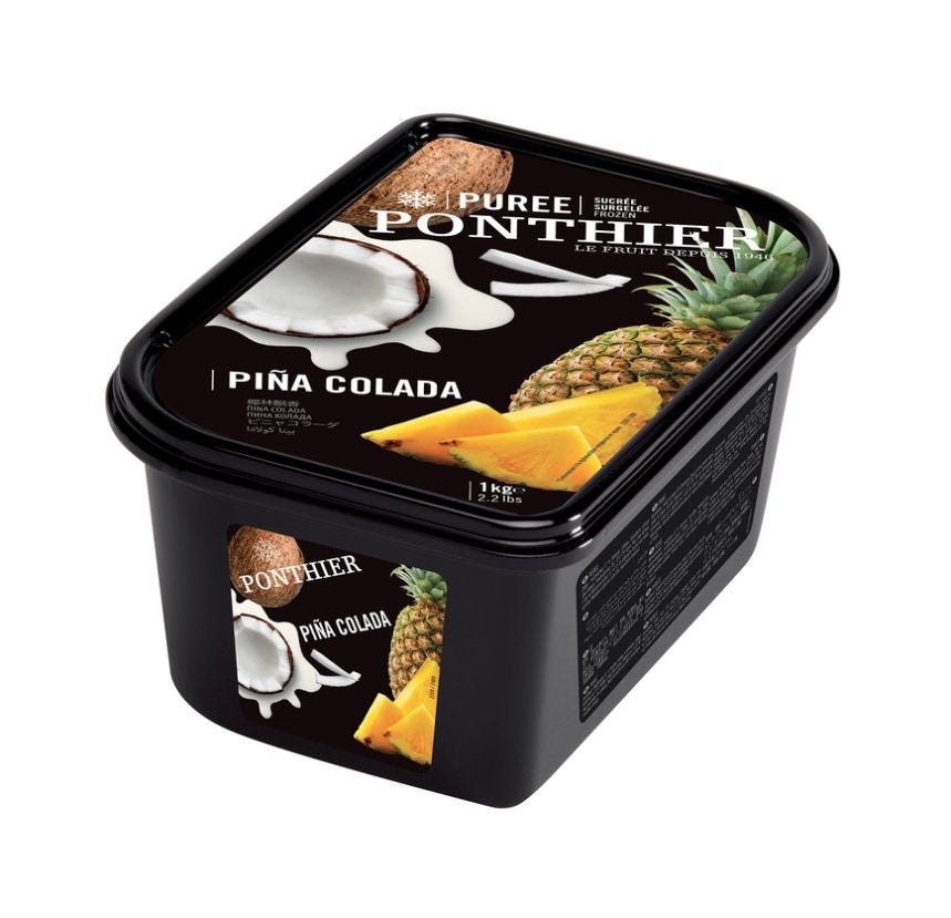 Purée pina colada