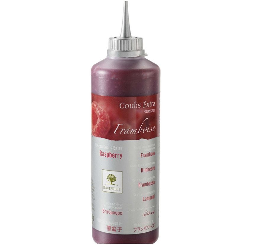 Coulis de framboise