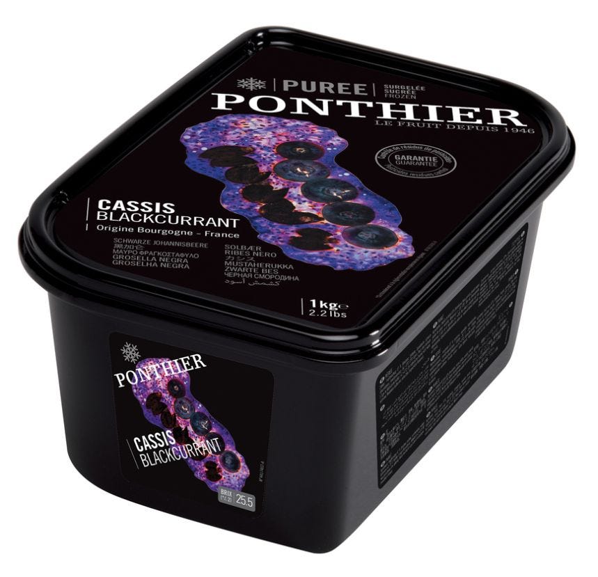 Purée de cassis