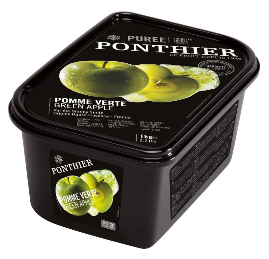 Purée de pomme verte Granny Smith