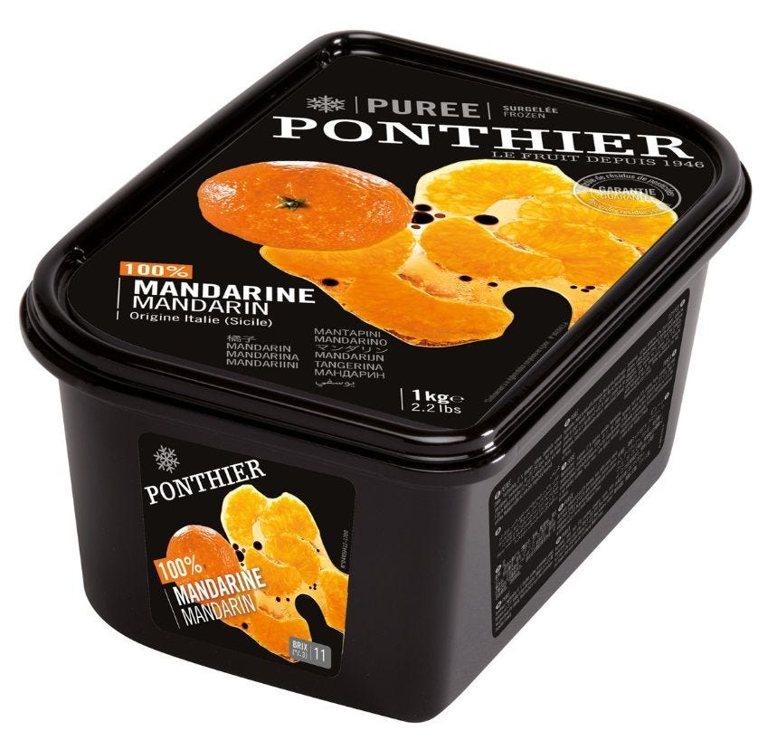 Purée de mandarine