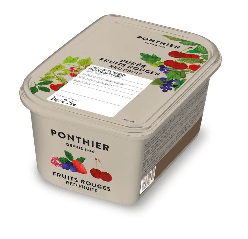 Purée de fruits rouges
