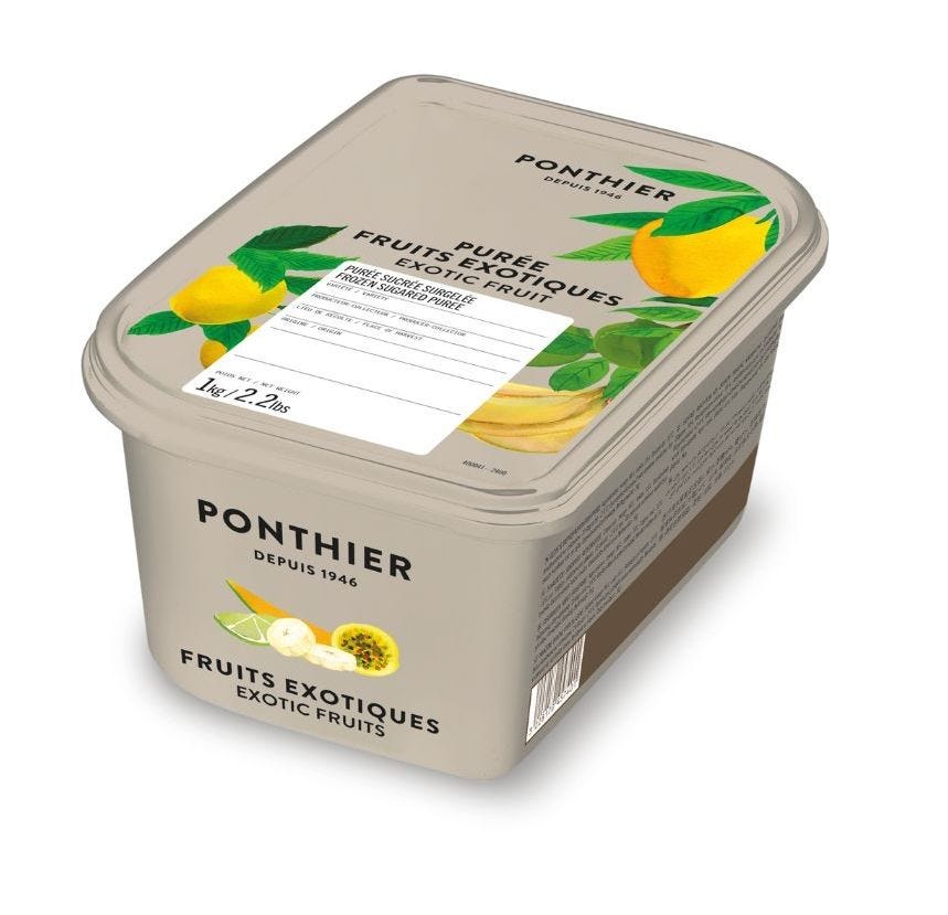 Purée de fruits exotiques
