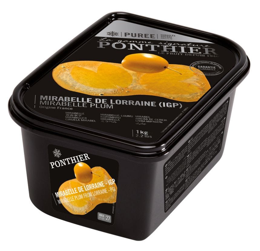 Purée de mirabelle de Lorraine