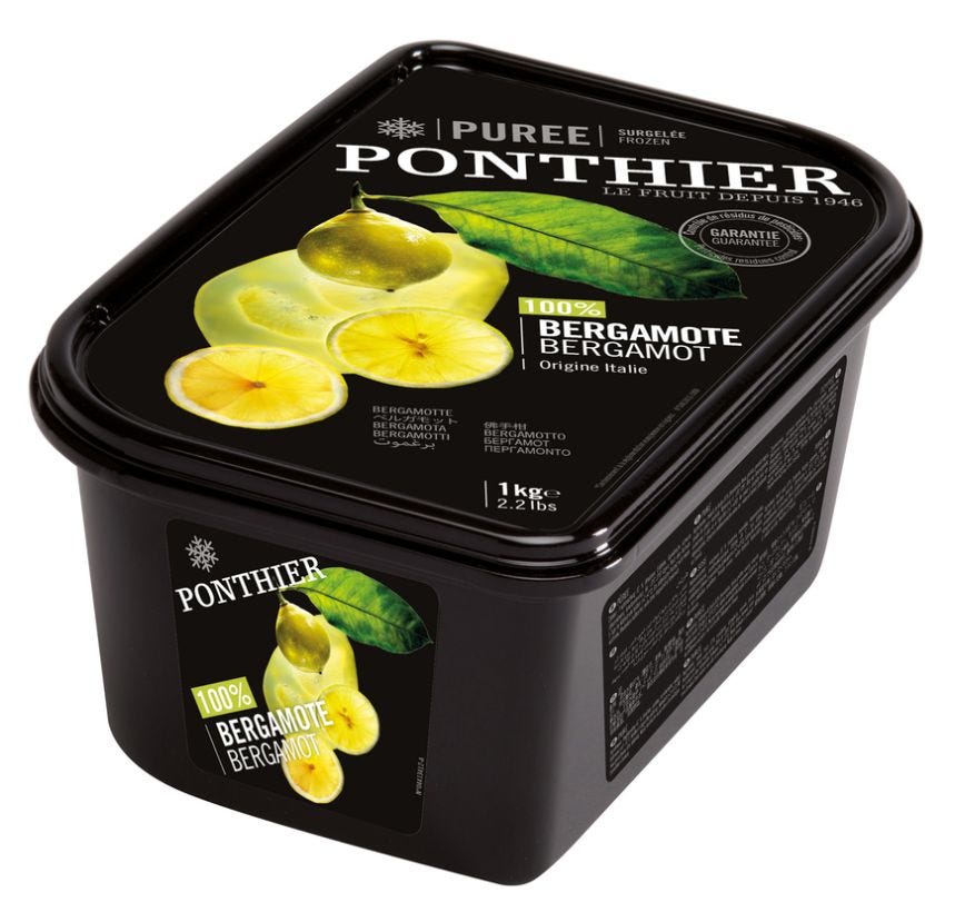 Purée de bergamote