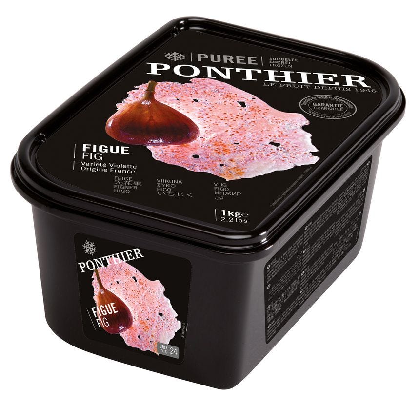 Purée de figue violette
