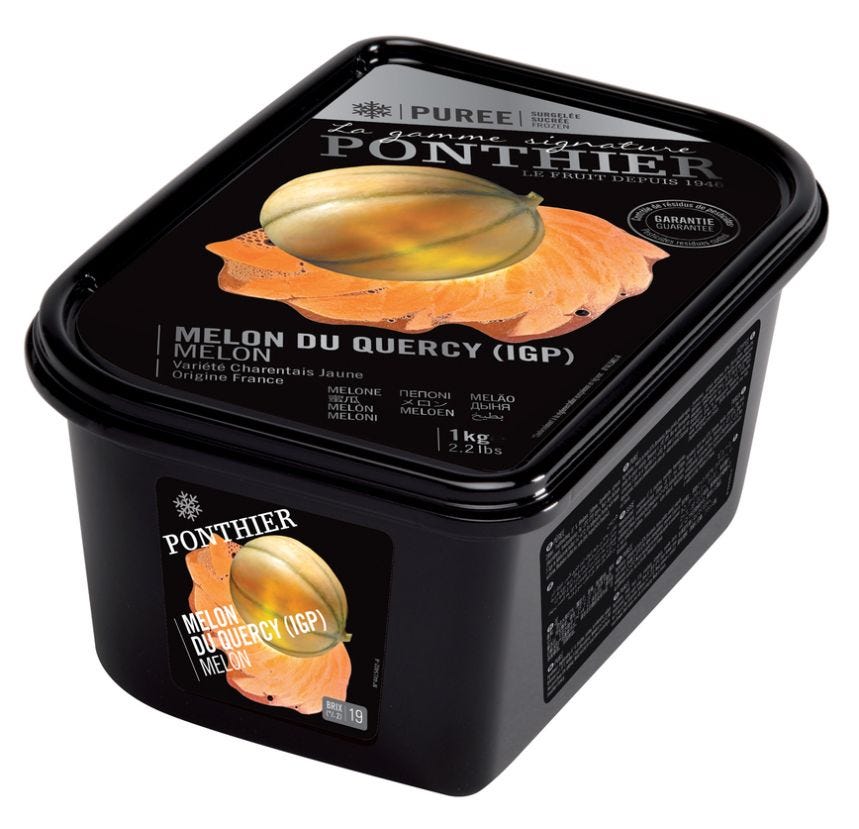 Purée de melon