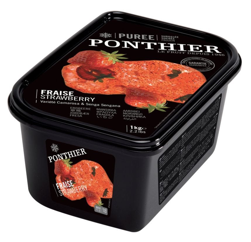 Purée de fraise