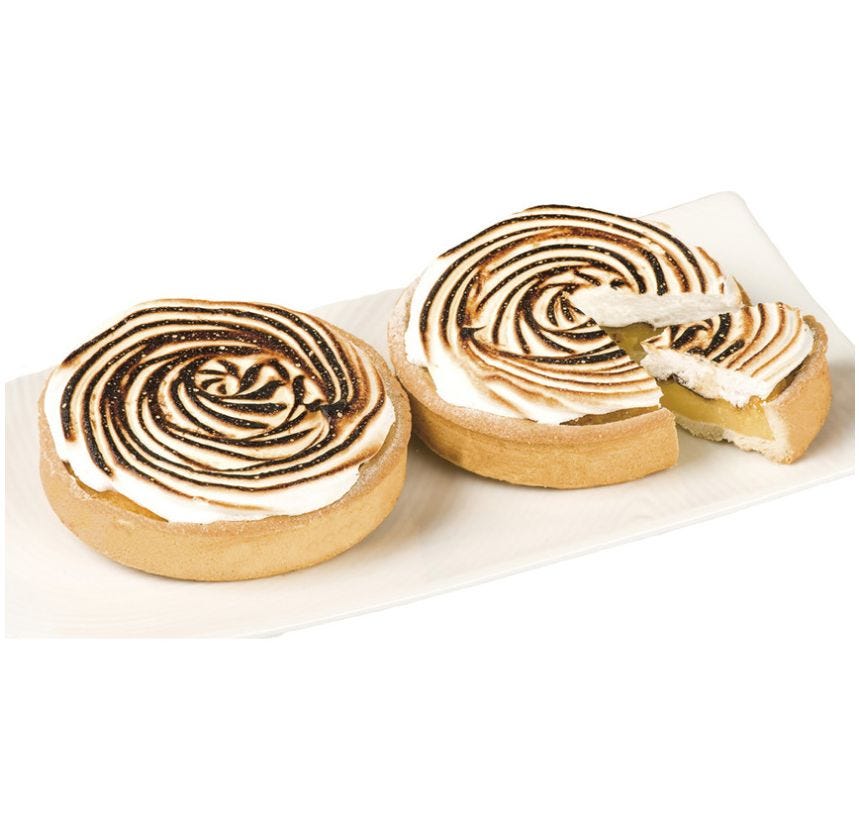 Tartelette au citron meringué