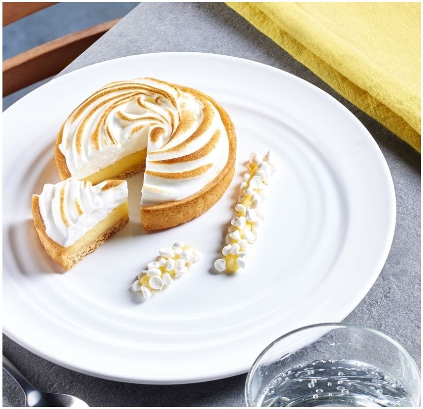 Tartelette citron meringuée à l'italienne