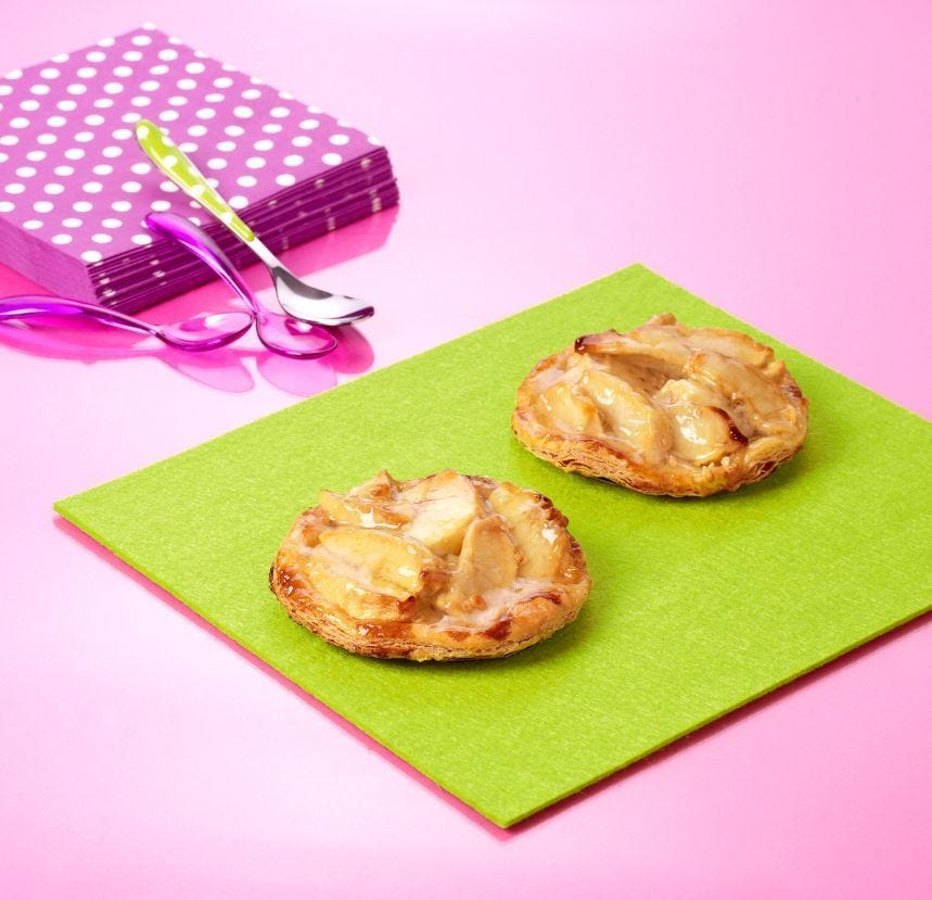Tartelette fine aux pommes