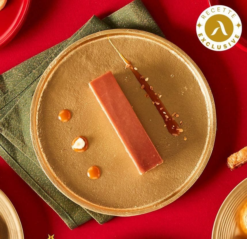 Entremets gianduja allumette