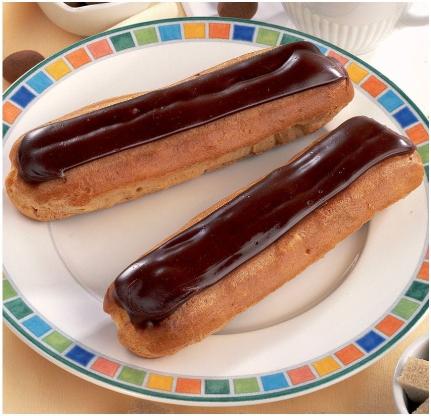Maxi éclair au chocolat