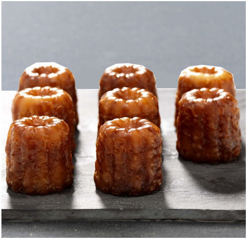 Mini canelé de Bordeaux