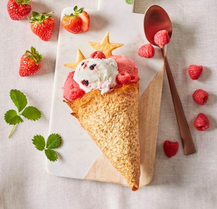 Crêpe de froment sucrée 