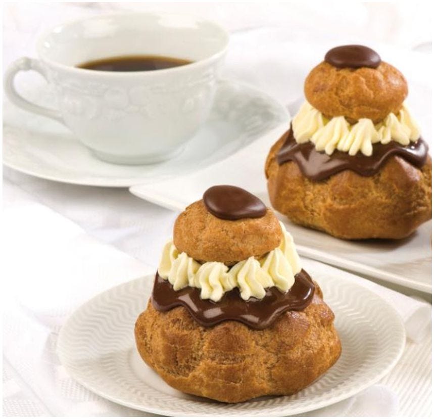 Religieuse parfum chocolat