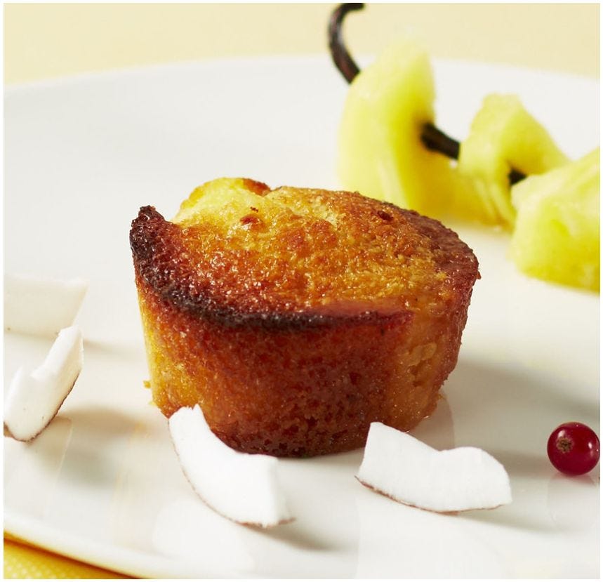 Moelleux ananas coco