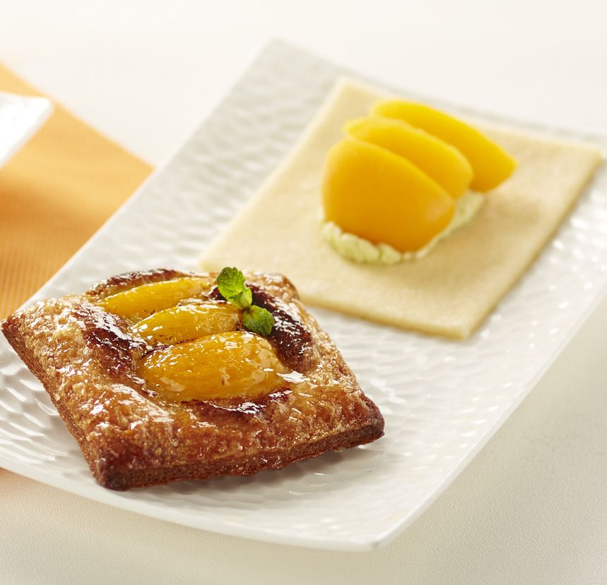 Craquante Cara© aux abricots crème d'amande et pistache