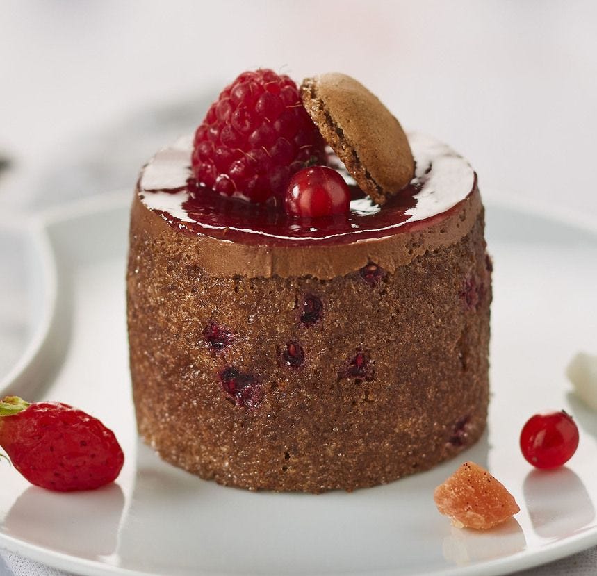 Trésor chocolat cœur coulant framboise 