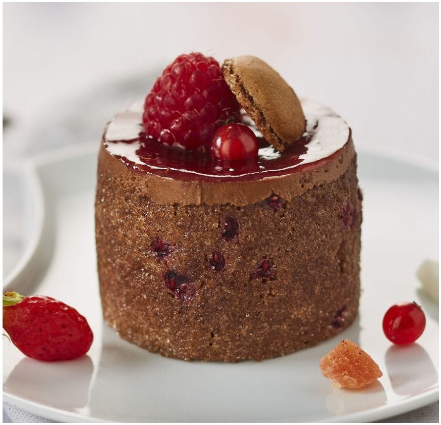Trésor chocolat cœur coulant framboise