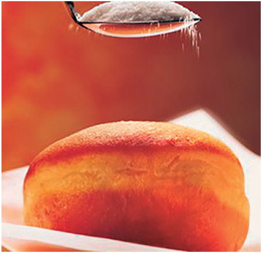 Beignet fourré à la pomme du Val de Loire